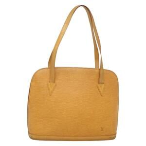 LOUIS VUITTON Epi Lussac Shoulder Bag Yellow M52289
